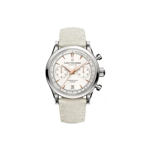 Carl F.Bucherer Автоматический Механический Механизм Мужские Часы из Коллекции MANERO 40 мм Белые