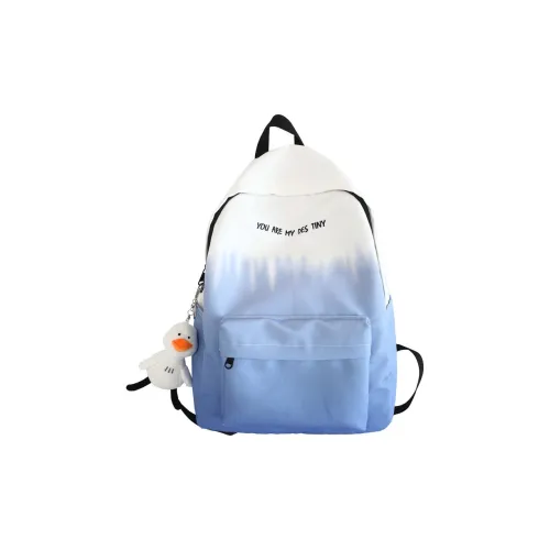 Elsvet Холст Рюкзак Большой Унисекс Белый Черный