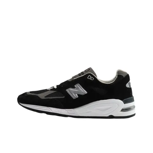 New Balance NB 990 Low Топ Беговые кроссовки Унисекс Черный D Ширина