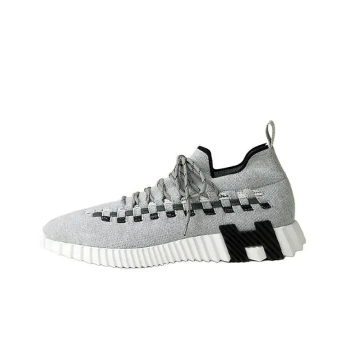 HERMES Fle Low Топ Повседневная обувь Мужской Серый