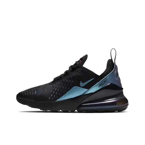 Nike Air Max 270 Low Топ Беговые кроссовки GS Черный Синий
