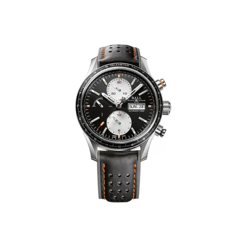 Шар Автоматический Механический Механизм Мужские Часы 42 мм Черный