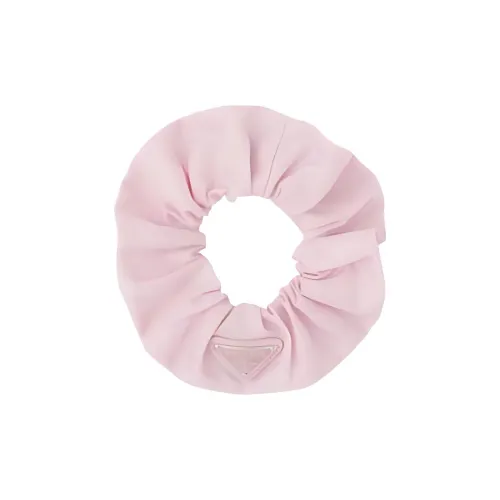 PRADA Переработанный нейлон Резинка для волос Женская Розовая