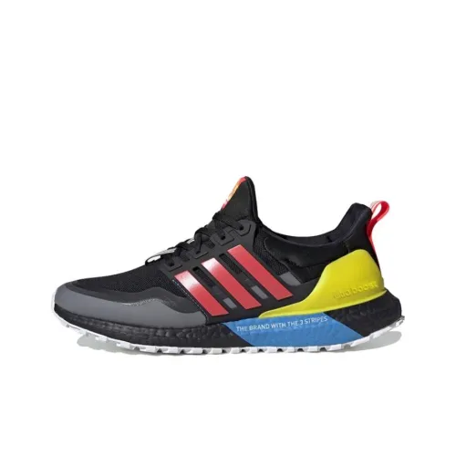 Adidas ULT Non Slip Легкий Низкий Топ Беговые кроссовки Мужские Красный Желтый Синий