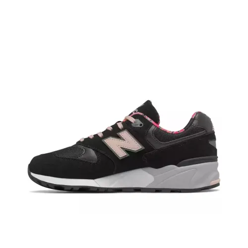 New Balance NB 999 Low Топ Марафон Беговые кроссовки Женские Черный