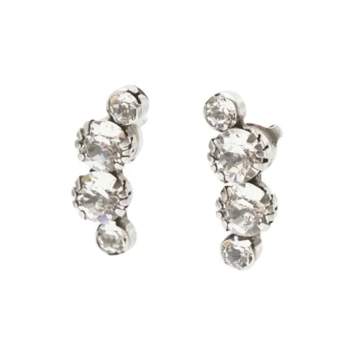 ISABEL MARANT Серьги с металлическими заклепками унисекс серебряный