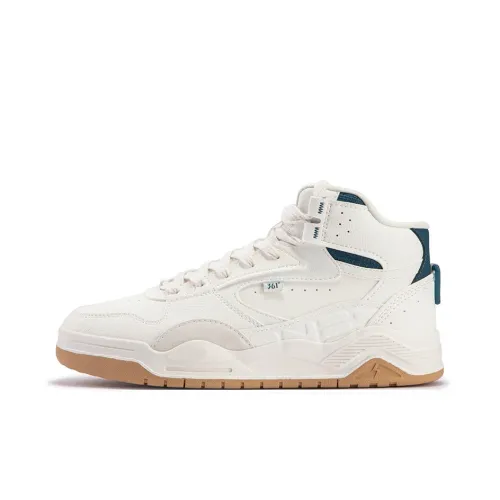 361° Xingran 4 Устойчивые к истиранию Высокие Кроссовки для скейтбординга Женские Белые