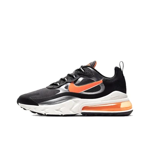 Nike Air Max 270 Low Топ Air Cushion Повседневные Беговые Кроссовки Мужские Черные