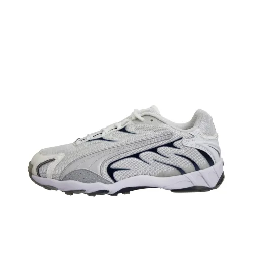 PUMA Inhale Origin Нескользящий Легкий Низкий Топ Беговые кроссовки Унисекс Серый Белый