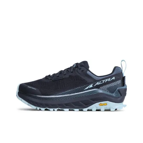 Altra Shock Absorbers Slip-resistant Abrasion-resistant Breathable Low-top Running Shoes Women's Blue Gray Альтра Шок Абсорберы Противоскользящие Устойчивые к истиранию Дышащие Низкие Кроссовки для бега Женские Синие Серые