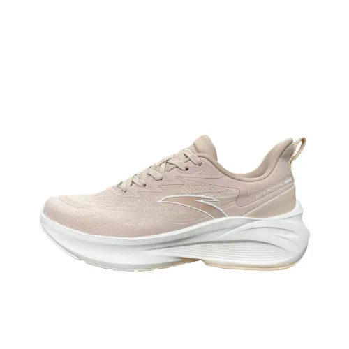 ANTA Амортизация Износостойкий Низкий Топ Спринт Беговые кроссовки Женские Розовый