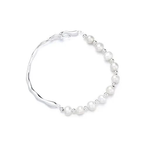 West Island Медный Синтетический Жемчужный Браслеты Женские