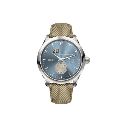 Carl F.Bucherer Автоматический Механический Часы Мужские из Коллекции MANERO, 41,6 мм, Синий