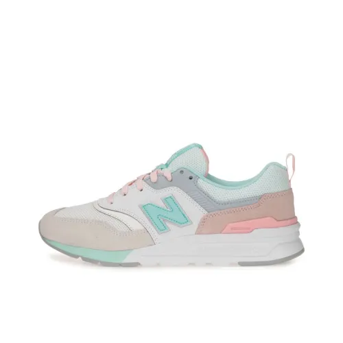 New Balance NB 997 Low Top Марафон Беговые кроссовки Женские Серый Розовый