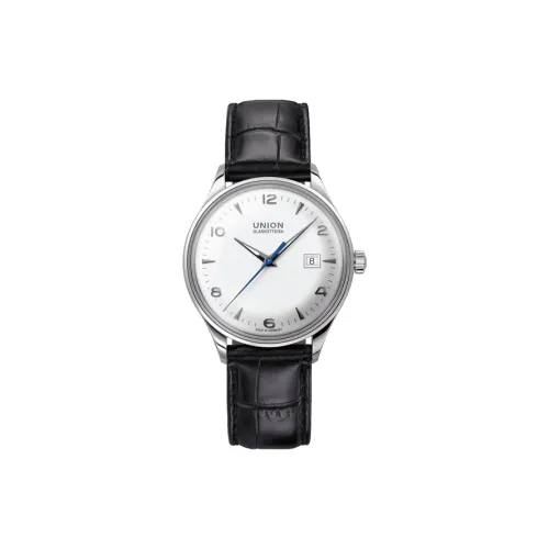 UNION GLASHUTTE/SA Автоматический Механический Мужской Часы из Коллекции Noramins 40 мм Белые