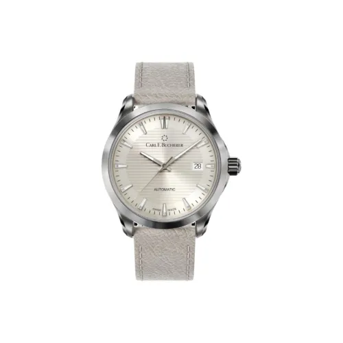 Carl F.Bucherer Автоматический Механический Механизм Мужские Часы из Коллекции MANERO 38 мм Серебряные