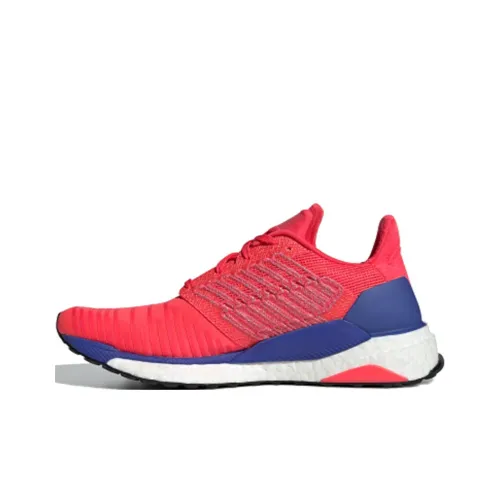 Adidas Solarboost 19 Амортизирующие низкие беговые кроссовки с противоскользящим эффектом женские оранжево-красные