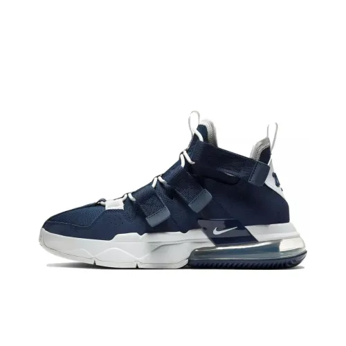 Nike Air Edge 270 Нескользящий Легкий MID Беговые кроссовки Мужские Морской синий С наклейкой