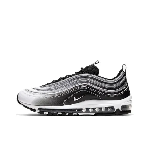Nike Air Max 97 Low Топ Тренировочные Беговые Кроссовки Унисекс Черный Белый
