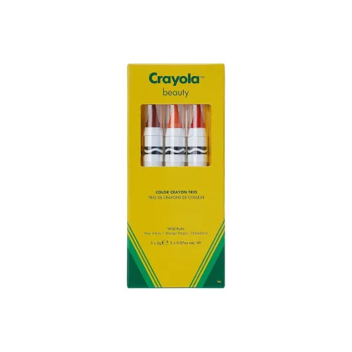 CRAYOLA Дикий Фрукты Помада Набор Крем Увлажняющий Легко Смешиваемый 3 шт