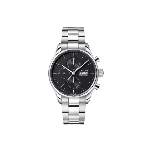UNION GLASHUTTE/SA Автоматический Механический Механизм Мужские Часы 44 мм Черный