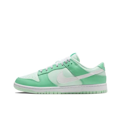 Nike Dunk Low Топ Скейтборд Кроссовки Мужские Мятно-Зеленые