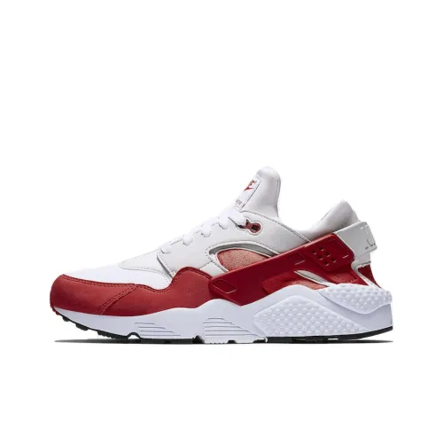 Nike Air Huarache Run Shock Absorbers Slip-Resistant Low-Top Беговые кроссовки Unisex Red White