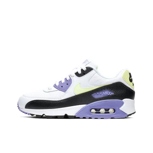 Nike Air Max 90 Low Топ Беговые кроссовки Женские Фиолетовый Виноградный