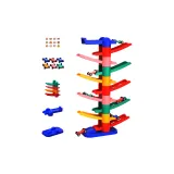 Выдвижная дорожка для автомобилей (10 слоев, 9 дорожек, 6 автомобилей)