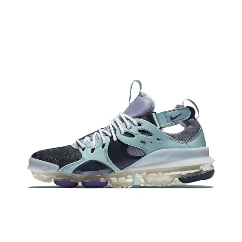 Nike MID Беговые кроссовки Топ Унисекс Ледяной синий