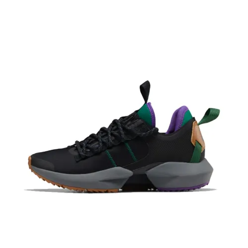 Reebok Sole Fury Low Беговые кроссовки Мужские Черные Зеленые