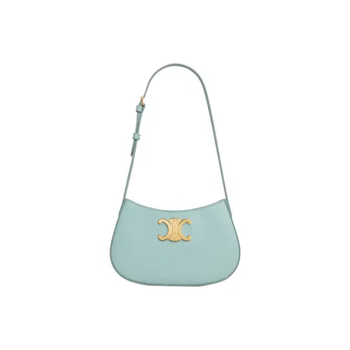 CELINE Коровья кожа Сумка Сумка через плечо Женская Pool Синий