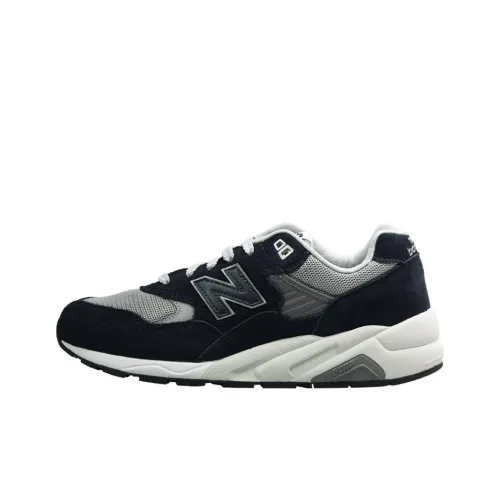 New Balance NB 580 Low Топ Повседневные Беговые Кроссовки Унисекс Темно-Синий Серый D Ширина