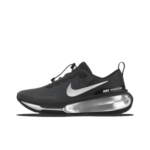 Nike Invincible 3 Устойчивые к истиранию низкие беговые кроссовки Мужские Черные