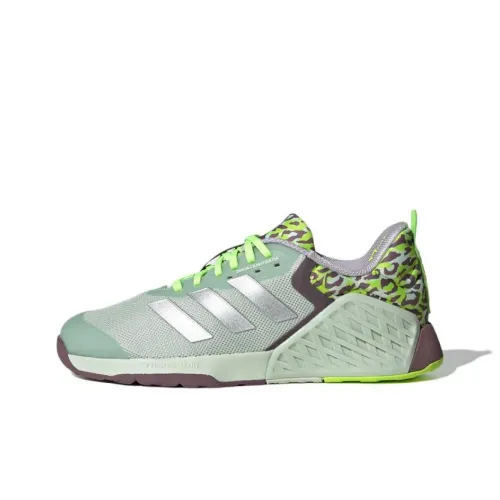 Adidas DROPSET 3 Casual Low Top Зеленый/Серебряный Женский
