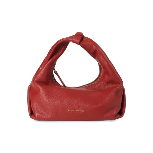 Abbott VINTAGE Корова Кожа Подушка Сумка Плечо Сумка Женская Сумка Многоцветная