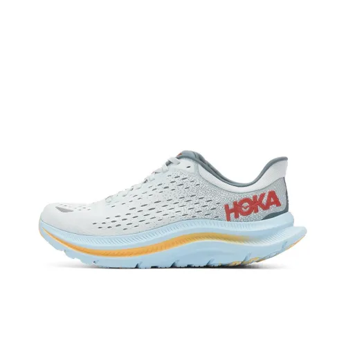 HOKA ONE ONE Kawana Slip-resistant Wa Abrasion-resistant Coating Low-top Casual Running Shoes Men's Ice Flow Blue