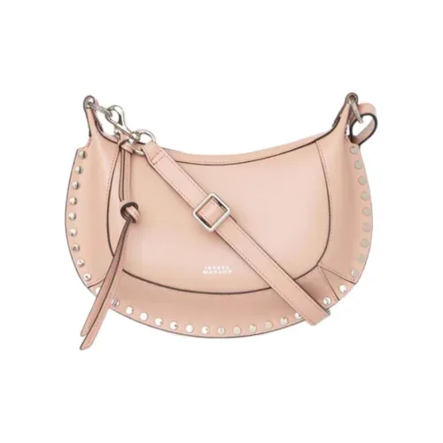 ISABEL MARANT GRAIN LEATHER Сумка через плечо Сумка на плечо Женская Нюдово-розовая