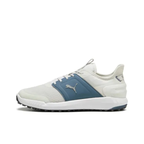 PUMA IGNITE ELEVATE Низкий Топ Мужская Обувь для гольфа Серый Синий Белый