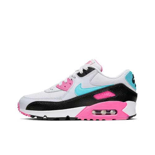 Nike Air Max 90 Low Топ Беговые кроссовки Унисекс Розовый