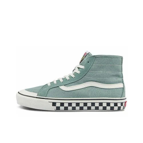 VANS SK8 138 Decon SF High Топ Скейтборд Кроссовки Унисекс Зеленый