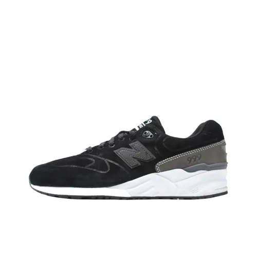 New Balance NB 999 Low Топ Беговые кроссовки Унисекс Черный белый