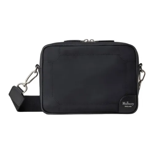 Mulberry Нейлоновая сумка-мессенджер сумка через плечо мужская черная