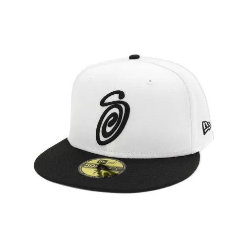 Stussy Полиэстер Кепки Мужские Белые