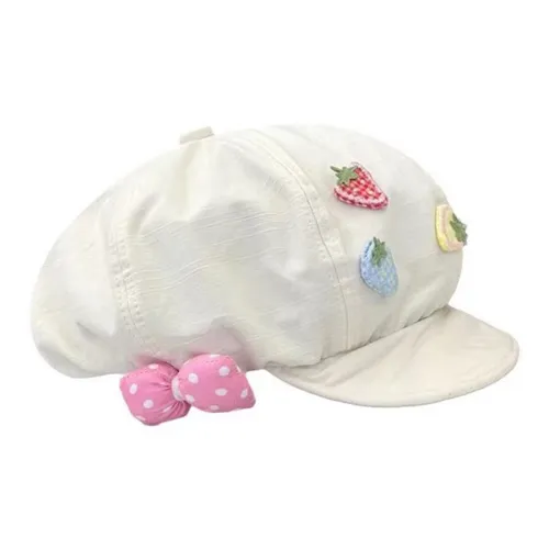 IOTS Полиэстер Бант Клубничный Берет Женские