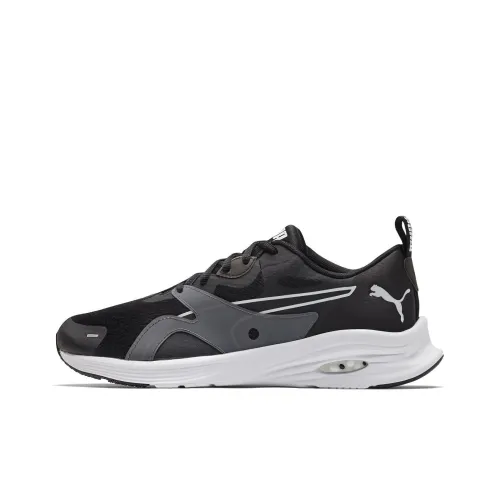 PUMA Hybrid Fuego Шокаблоки Противоскользящие Низкие Кроссовки для Бега Повседневные Унисекс Черный Белый