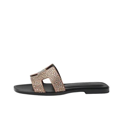 HERMES Oran Слипоны Женские Черный