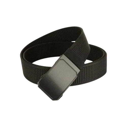 Emperor Penguin Однотонный Автоматическая пряжка Бизнес Ткани вязаные Беззубик Ремень Унисекс