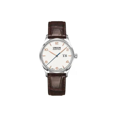 UNION GLASHUTTE/SA Автоматический Механический Механизм Мужские Часы 40 мм Белый