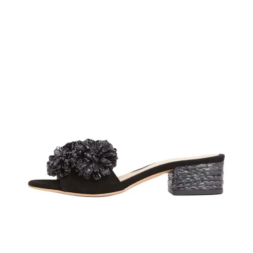 Paloma Barceló Шлепанцы 3,5 см Женские Черные